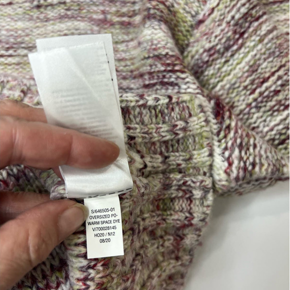 NWT Old Navy Oversized Cozy Warm Space-Dye Thick Sweater Size Medium - Picture 5 of 7